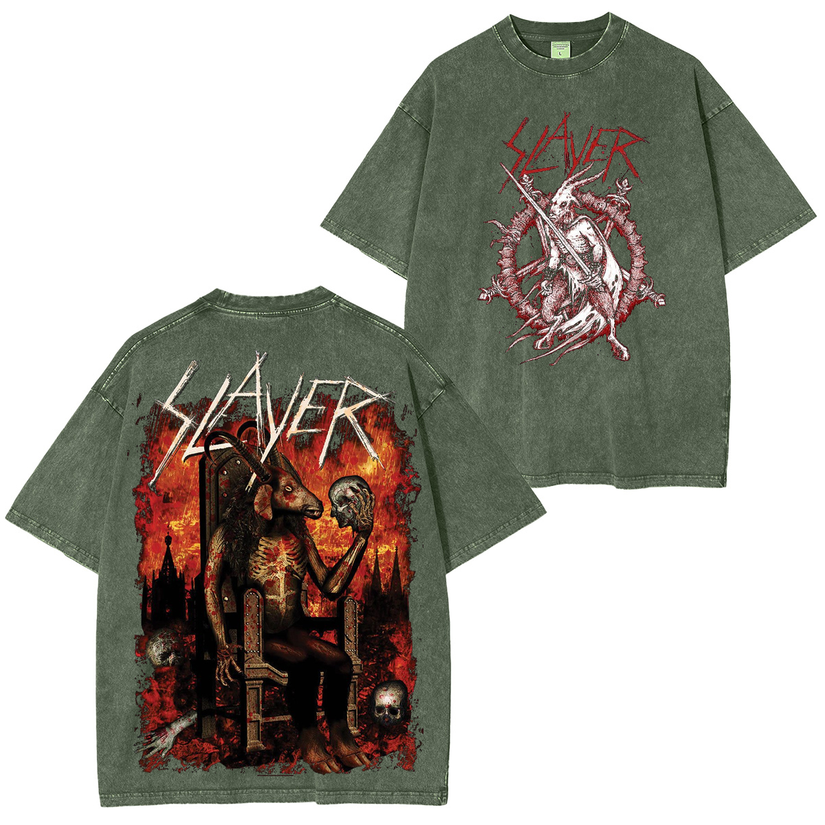 Slayer Washed Unisex T-Shirt