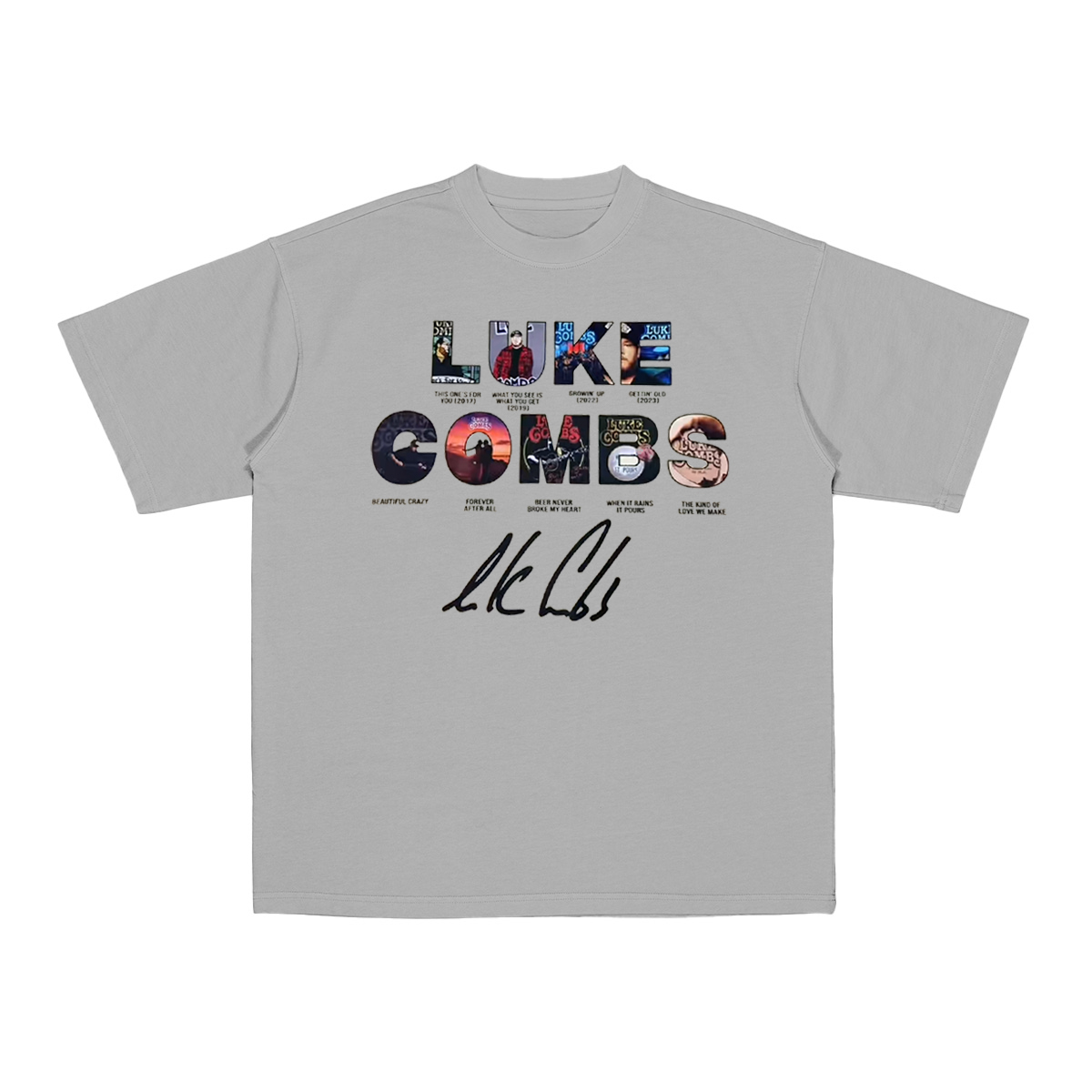 Luke Combs Cotton Unisex T-shirt