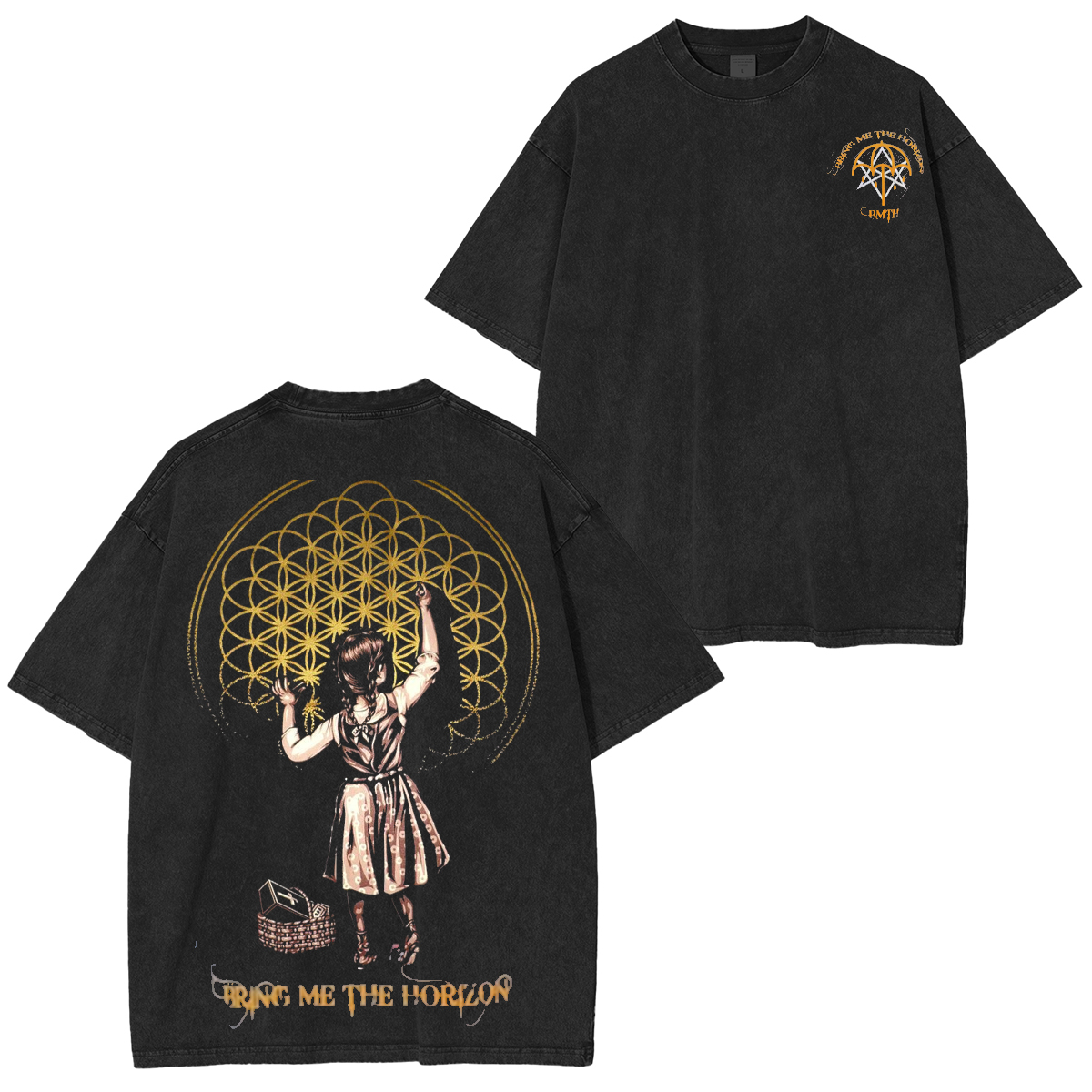 Bring Me The Horizon Washed Unisex T-Shirt