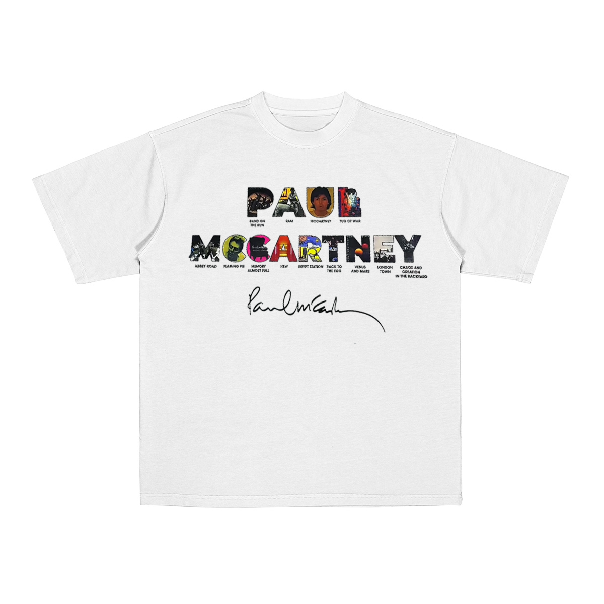Paul Mccartney Cotton Unisex T-shirt