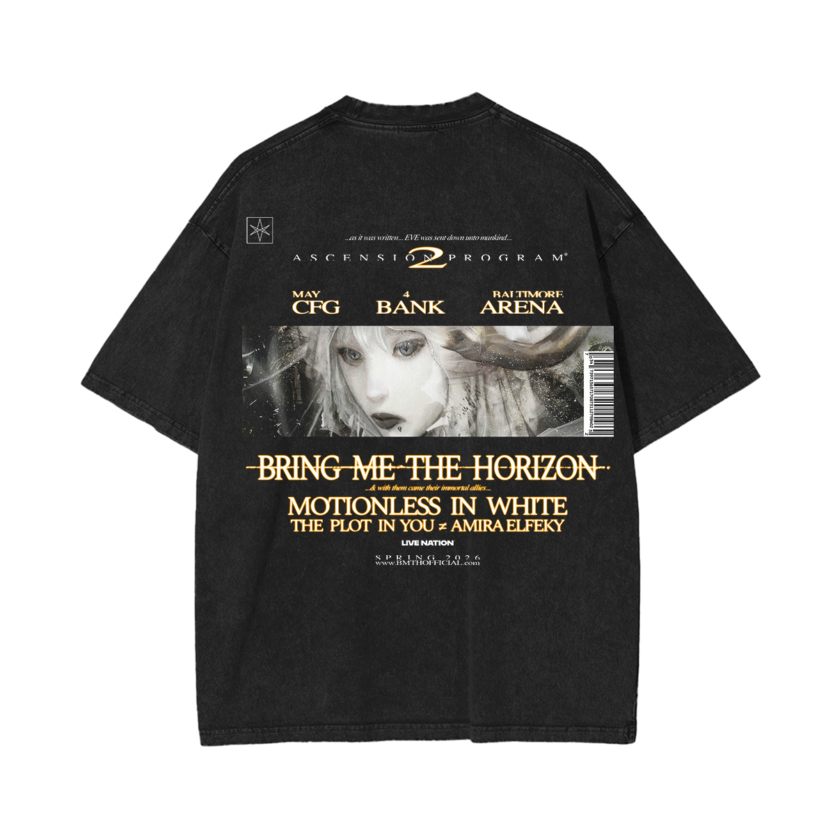 Bring Me the Horizon Washed Unisex T-Shirt