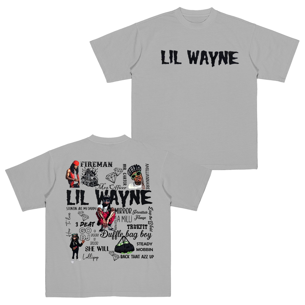 Lil Wayne Cotton Unisex T-shirt