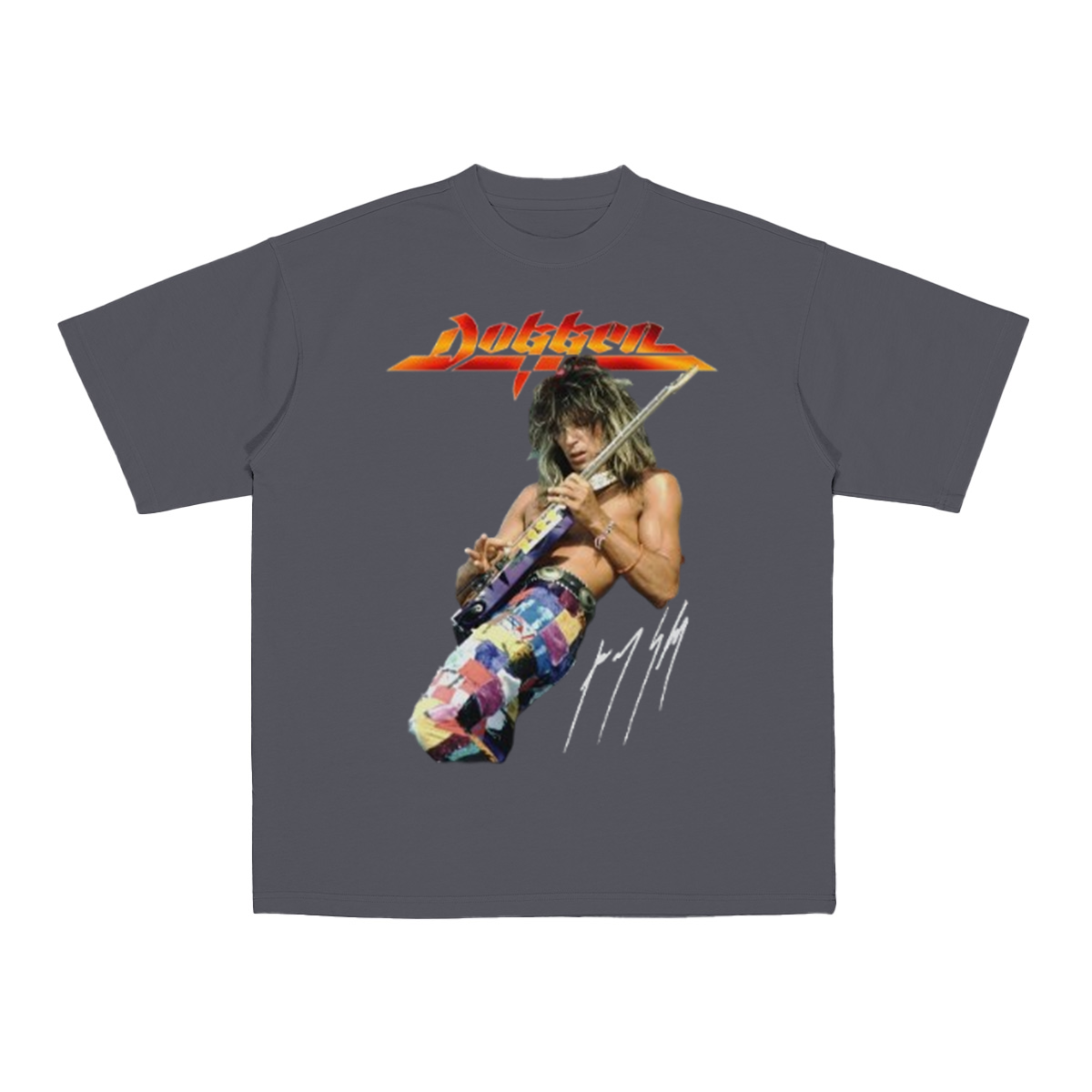NEW George Lynch- DOKKEN Band Cotton Unisex T-shirt