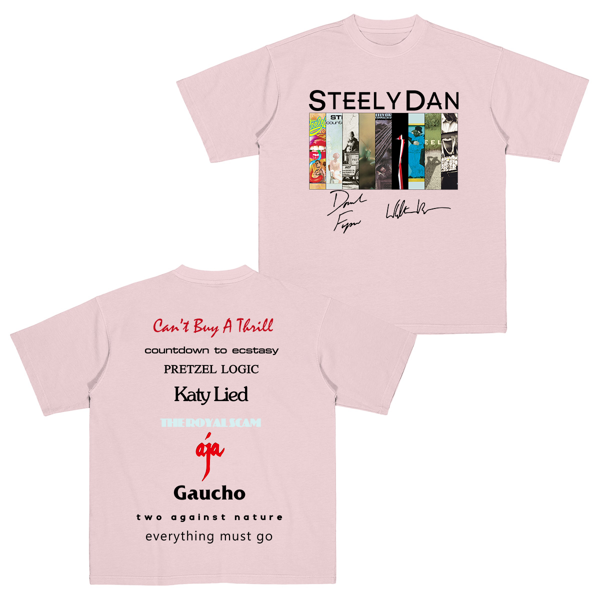 Steely Dan Cotton Unisex T-shirt
