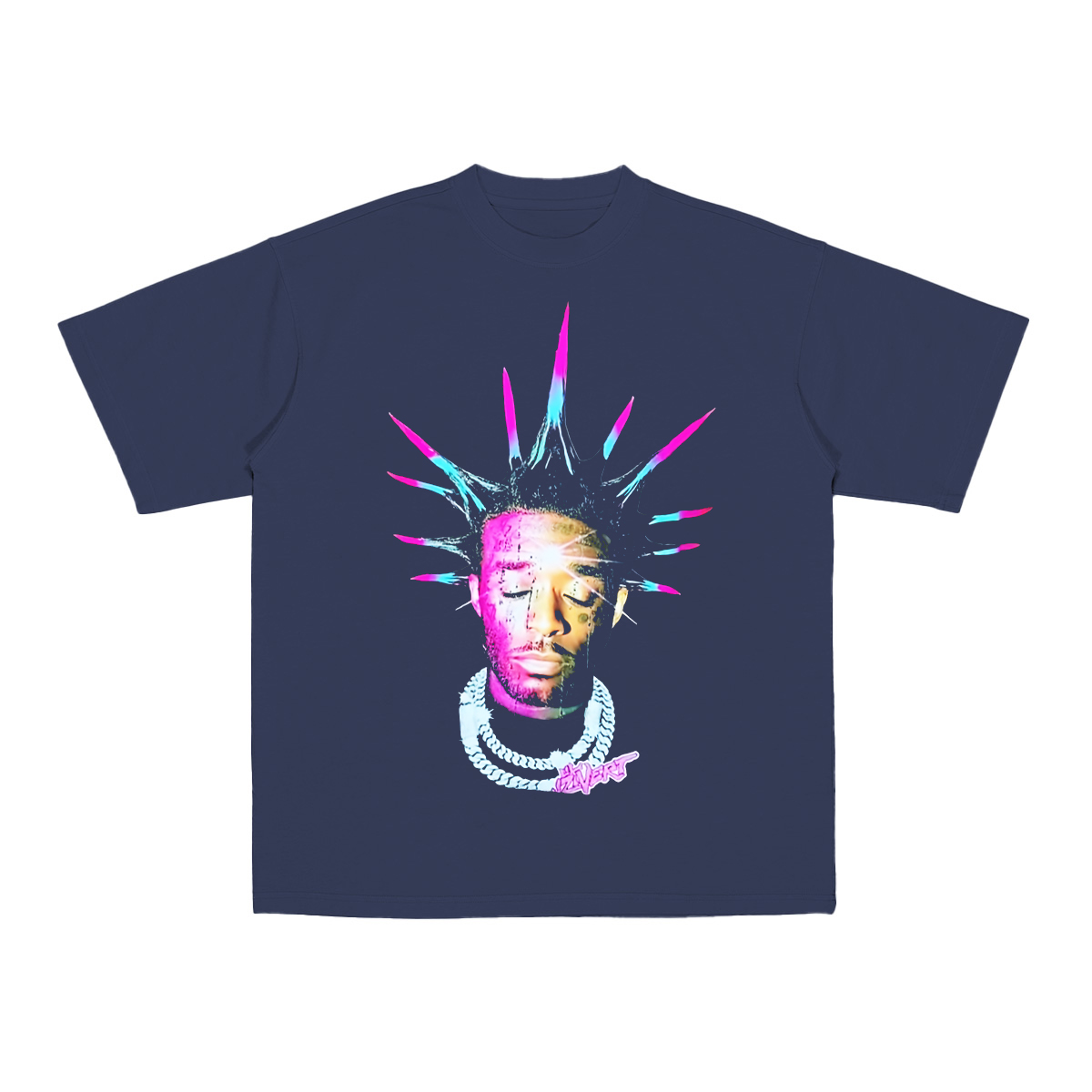 Lil Uzi funny head Cotton Unisex T-shirt