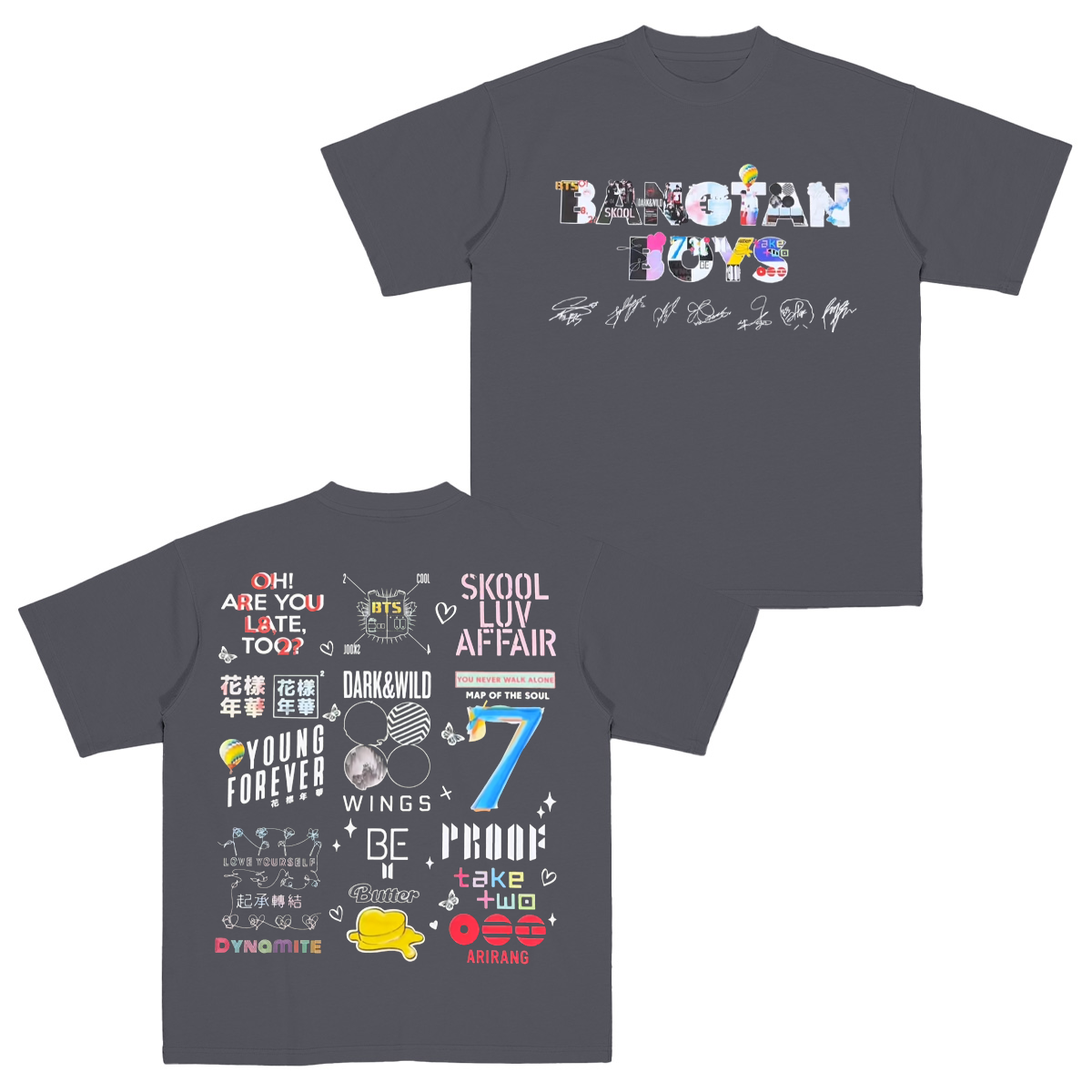 BTS World Tour Cotton Unisex T-shirt