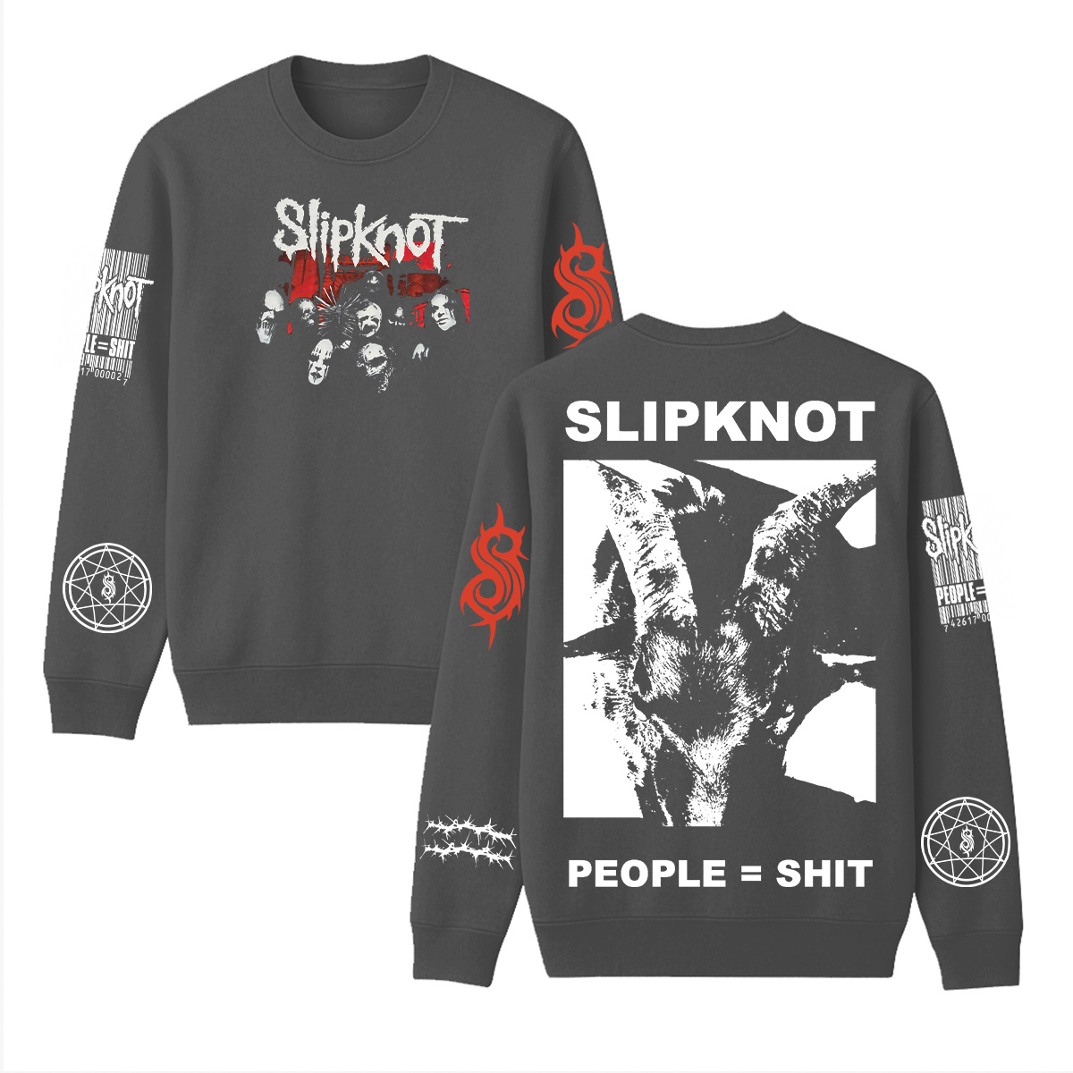 Slipknot Unisex Cotton Creneck Sweatshirt