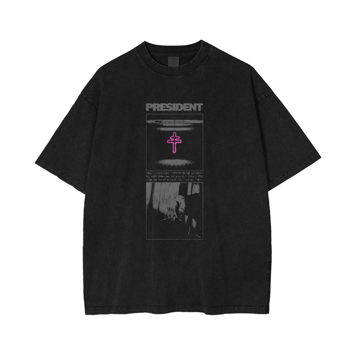 President - In The Name Of The Father  Washed Unisex T-Shirt