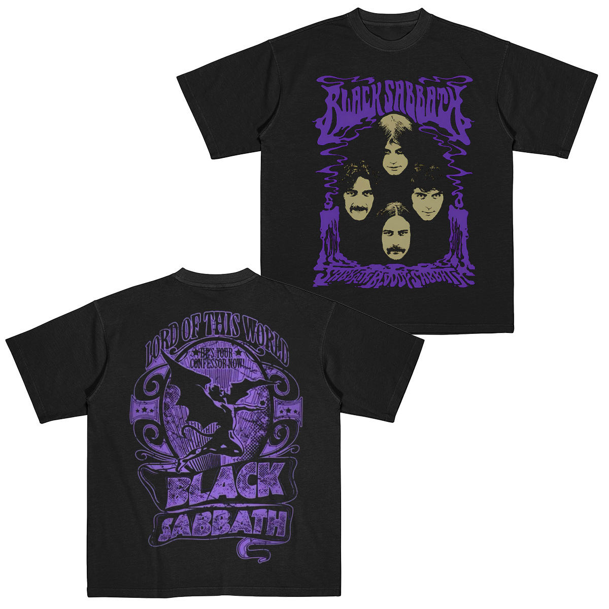 Black Sabbath Cotton Unisex T-shirt