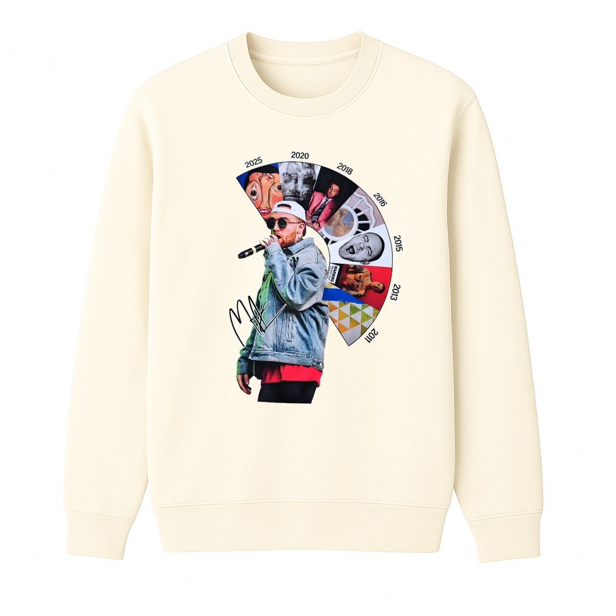 Mac Miller Unisex Cotton Creneck Sweatshirt