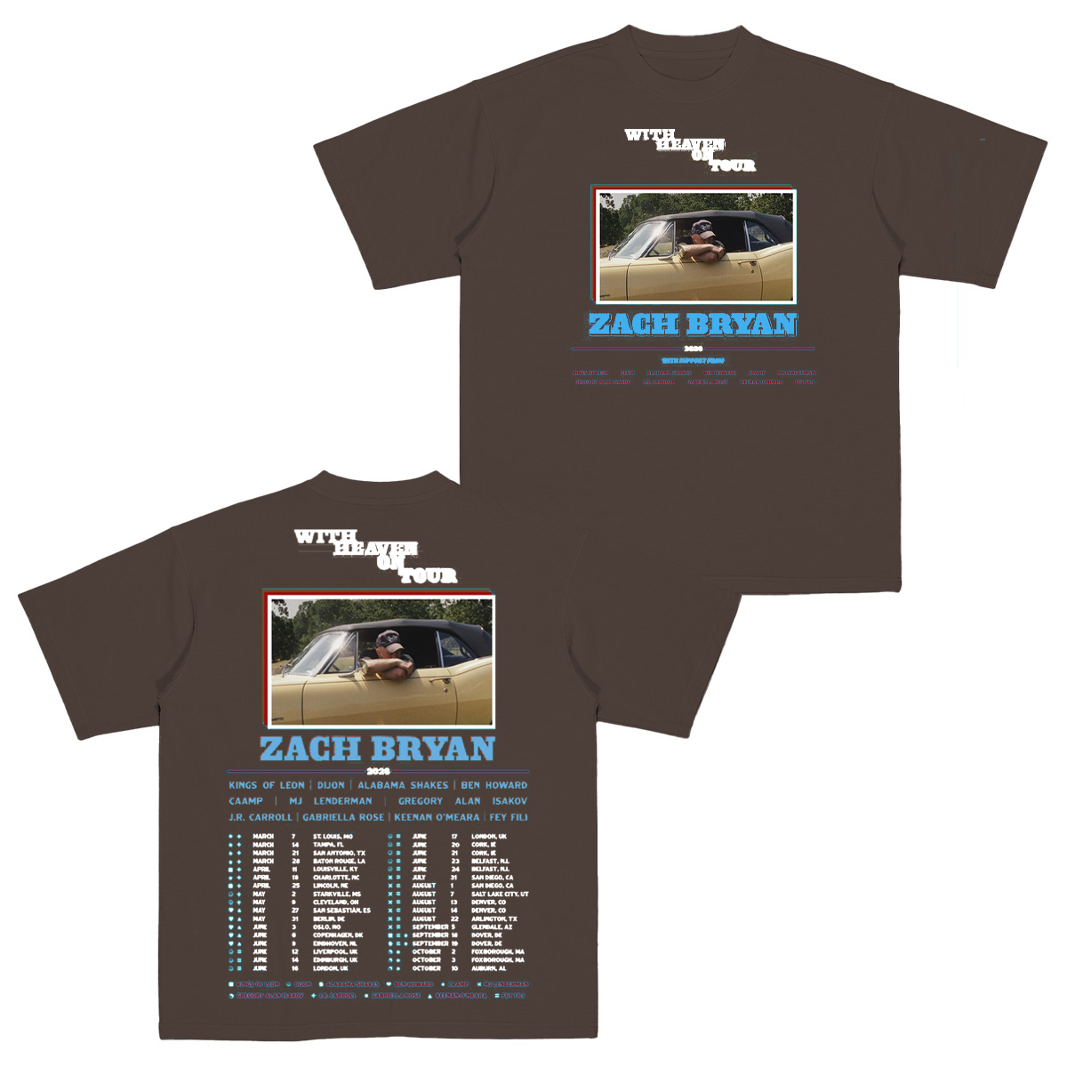 Zach Bryan Cotton Unisex T-shirt