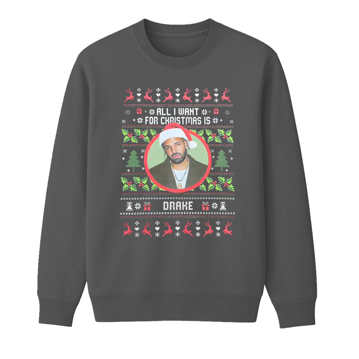 Drake Unisex Cotton Creneck Sweatshirt