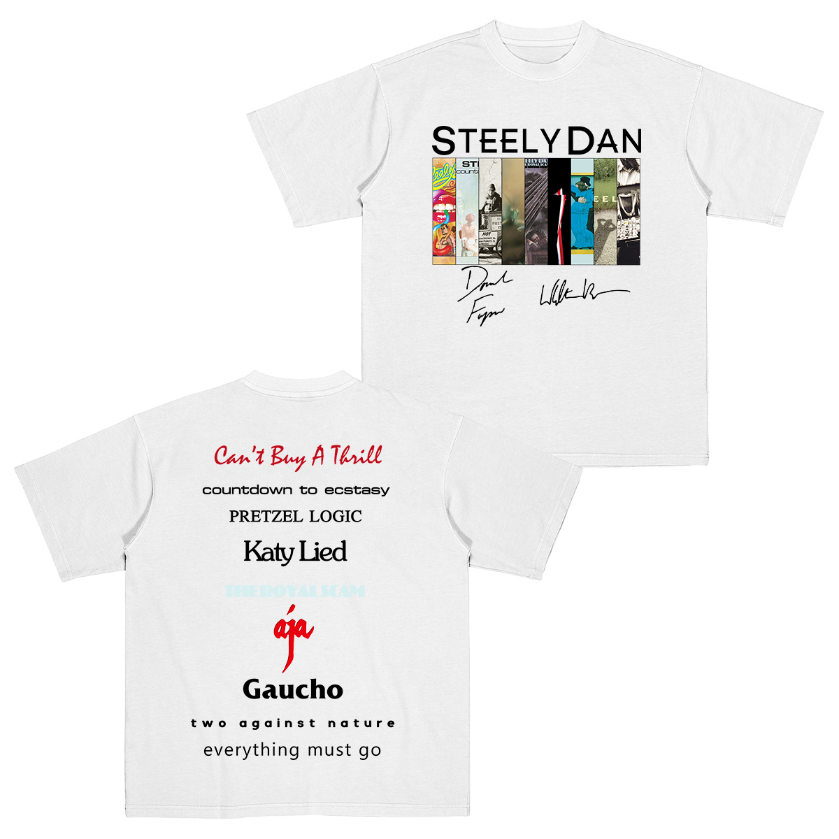 Steely Dan Cotton Unisex T-shirt
