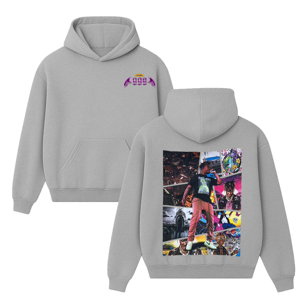 Juice Wrld Unisex Cotton Hoodie
