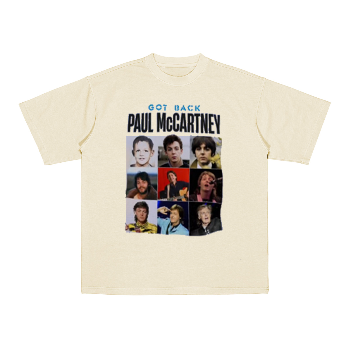 Paul McCartney Cotton Unisex T-shirt