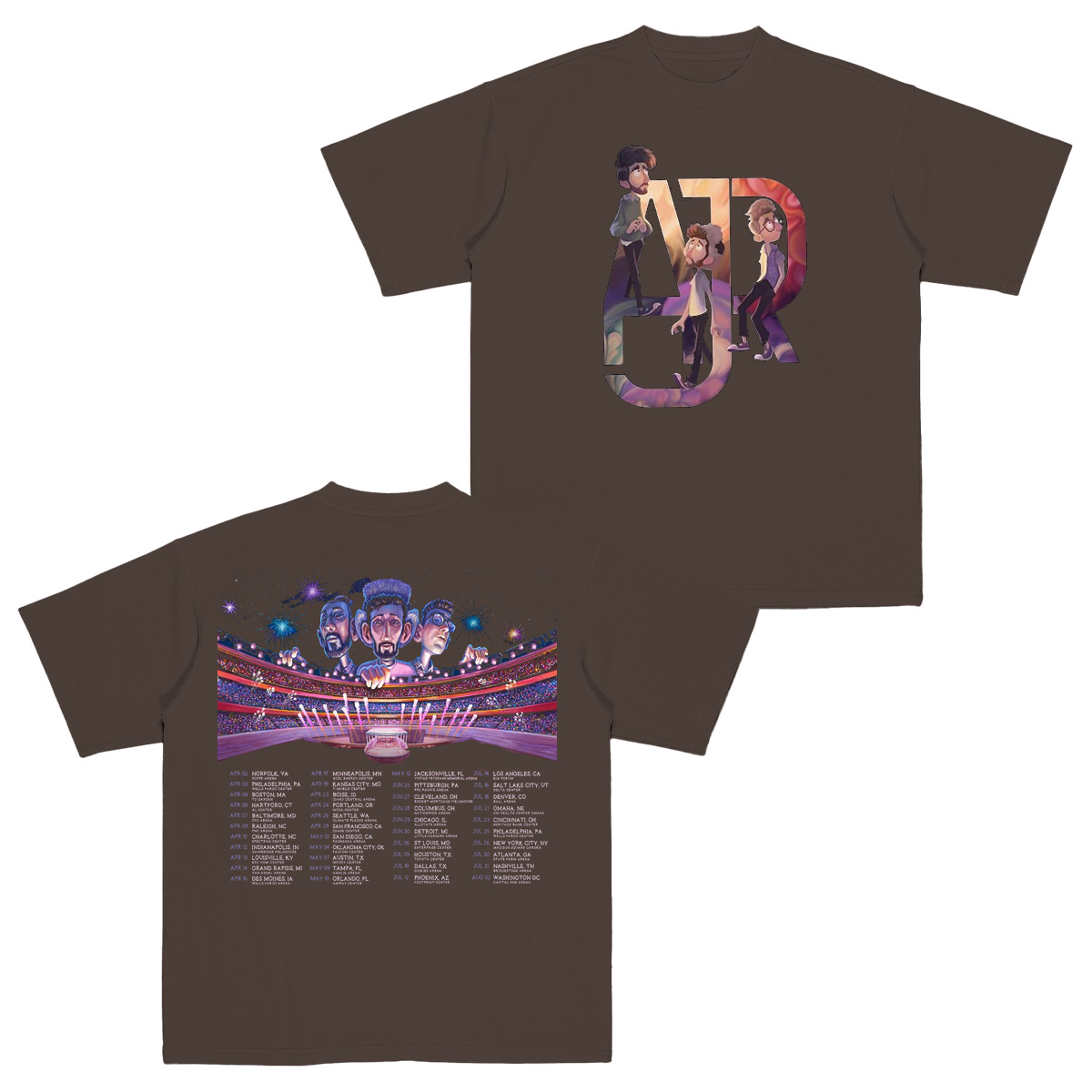 AJR 2024 Tour Cotton Unisex T-Shirt