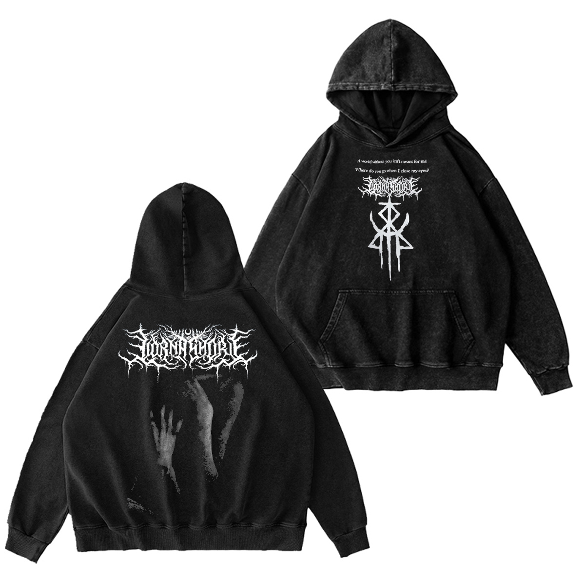 Lorna Shore Washed Unisex Hoodie