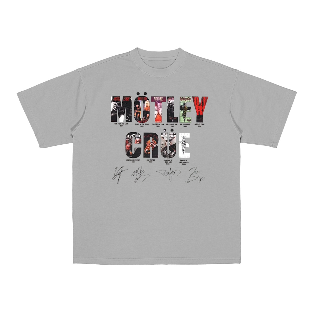 Motley Crue Cotton Unisex T-shirt