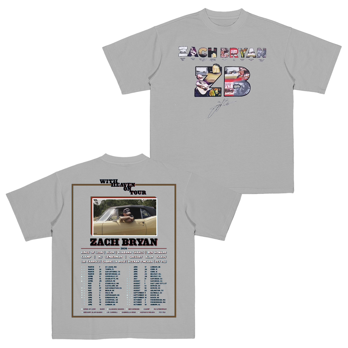 Zach Bryan Cotton Unisex T-shirt