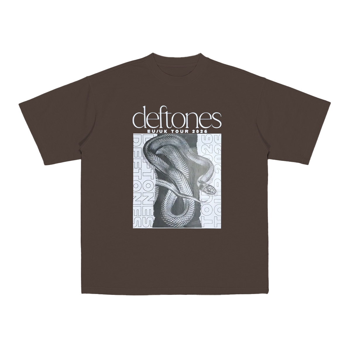 Deftones EU/UK Tour 2026 Cotton Unisex T-shirt
