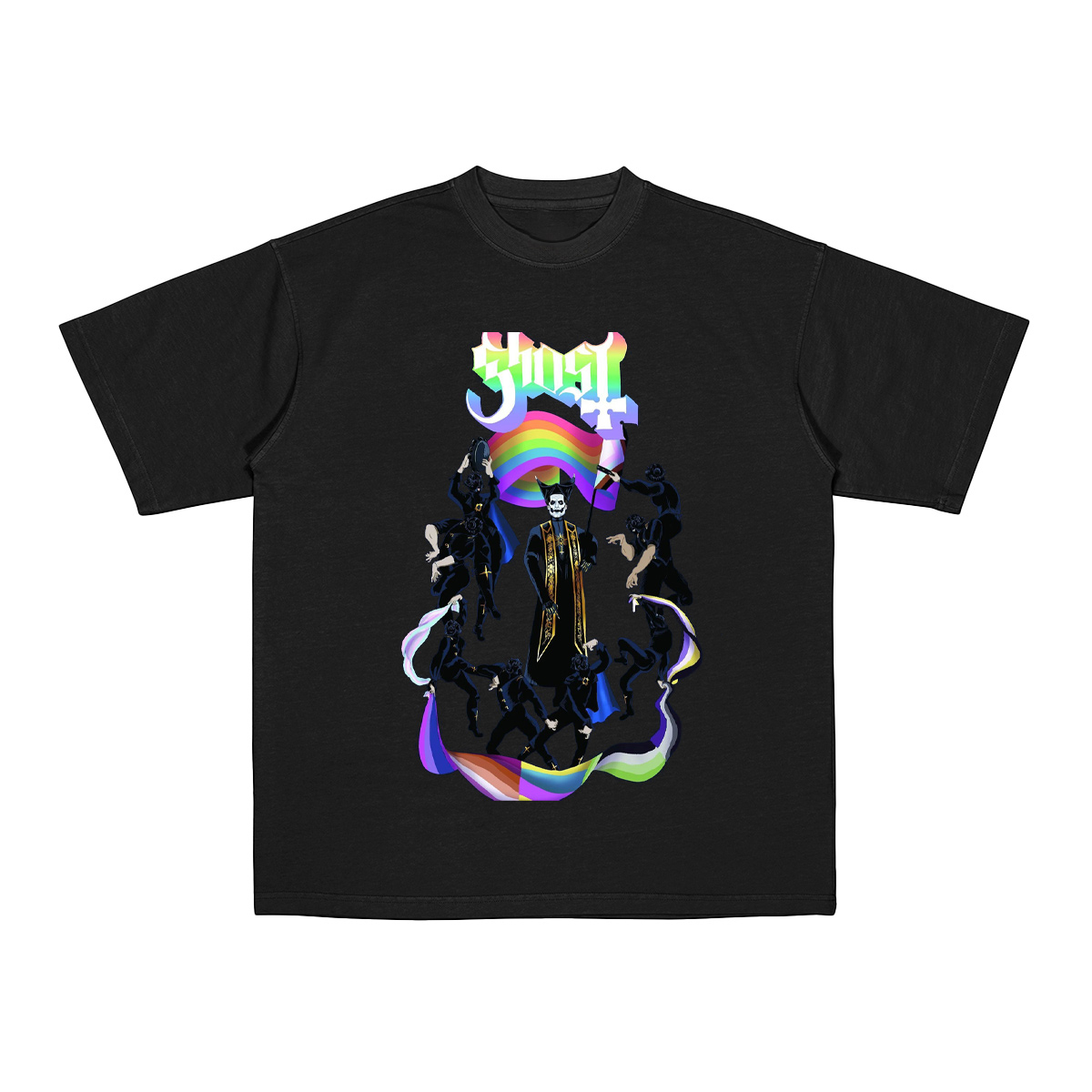 Ghost Cotton Unisex T-shirt