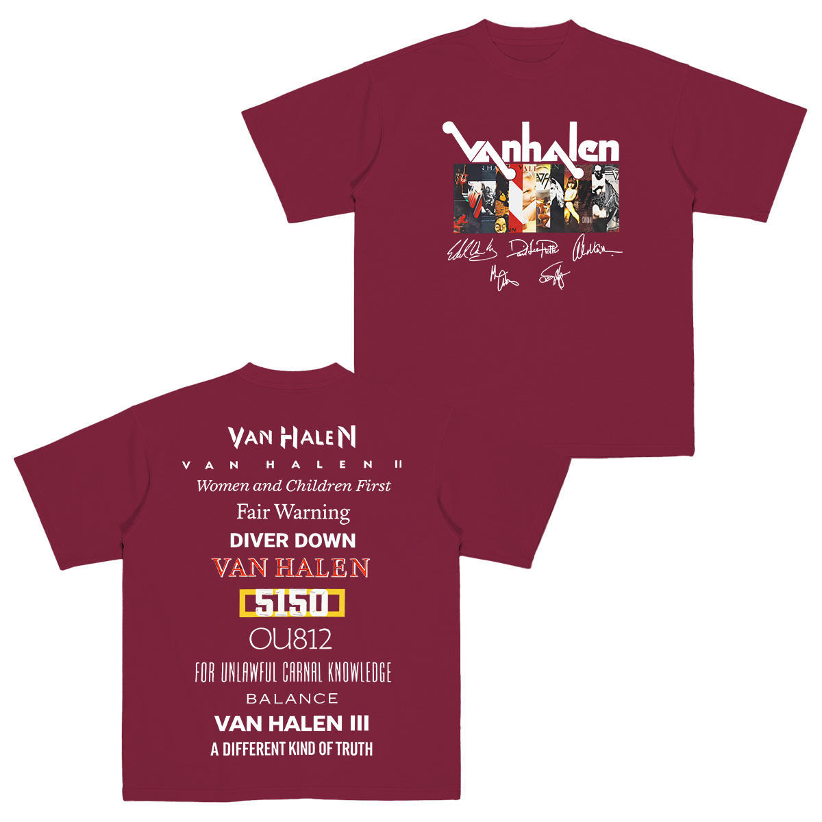 Van Halen Cotton Unisex T-Shirt
