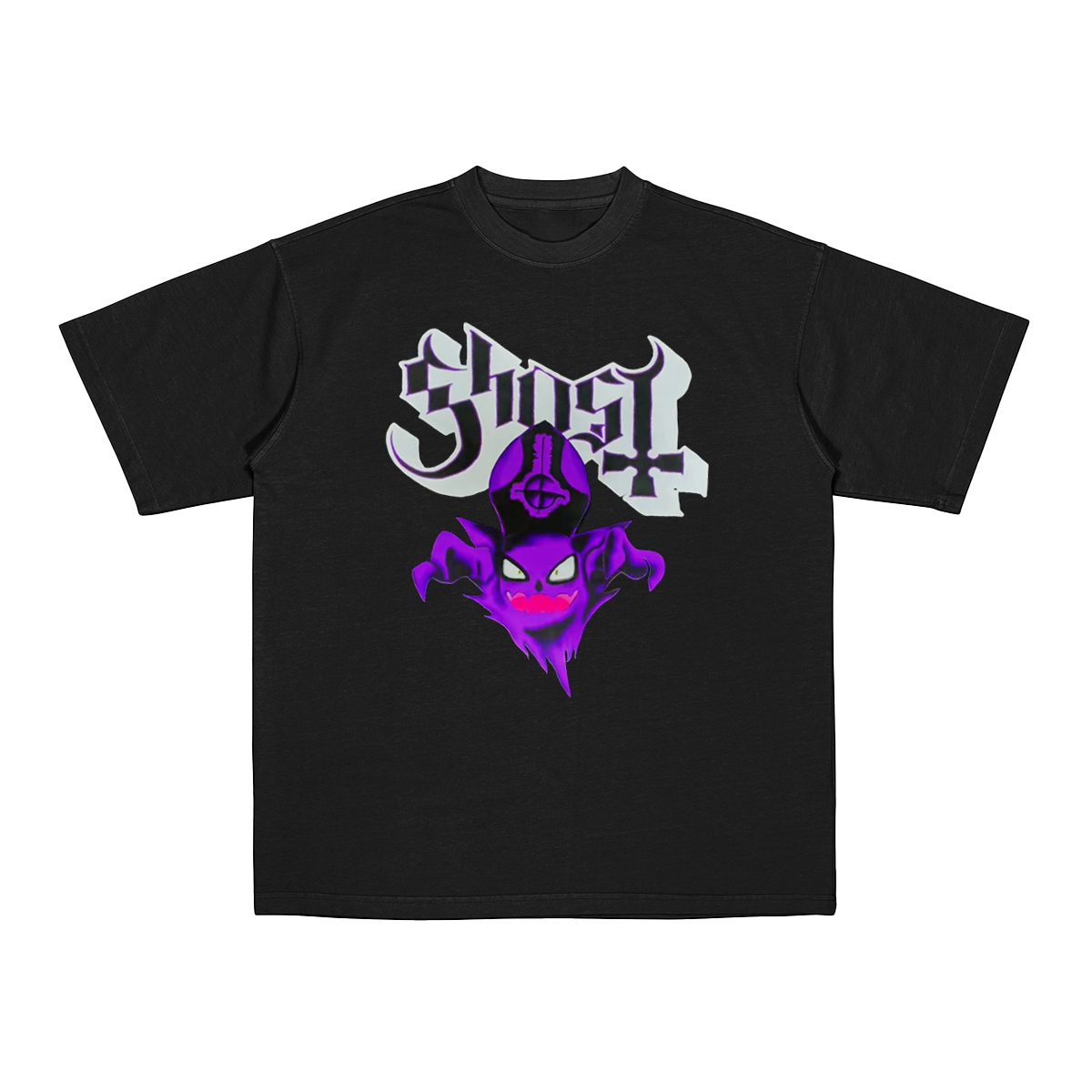 Ghost x Gastly Cotton Unisex T-shirt