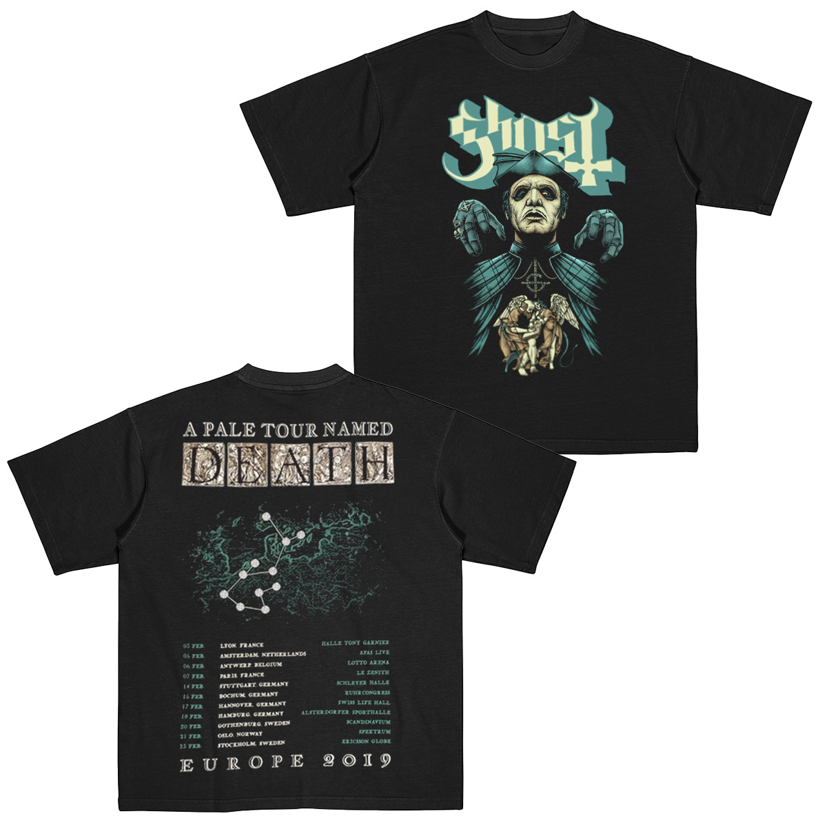 Ghost Cotton Unisex T-shirt