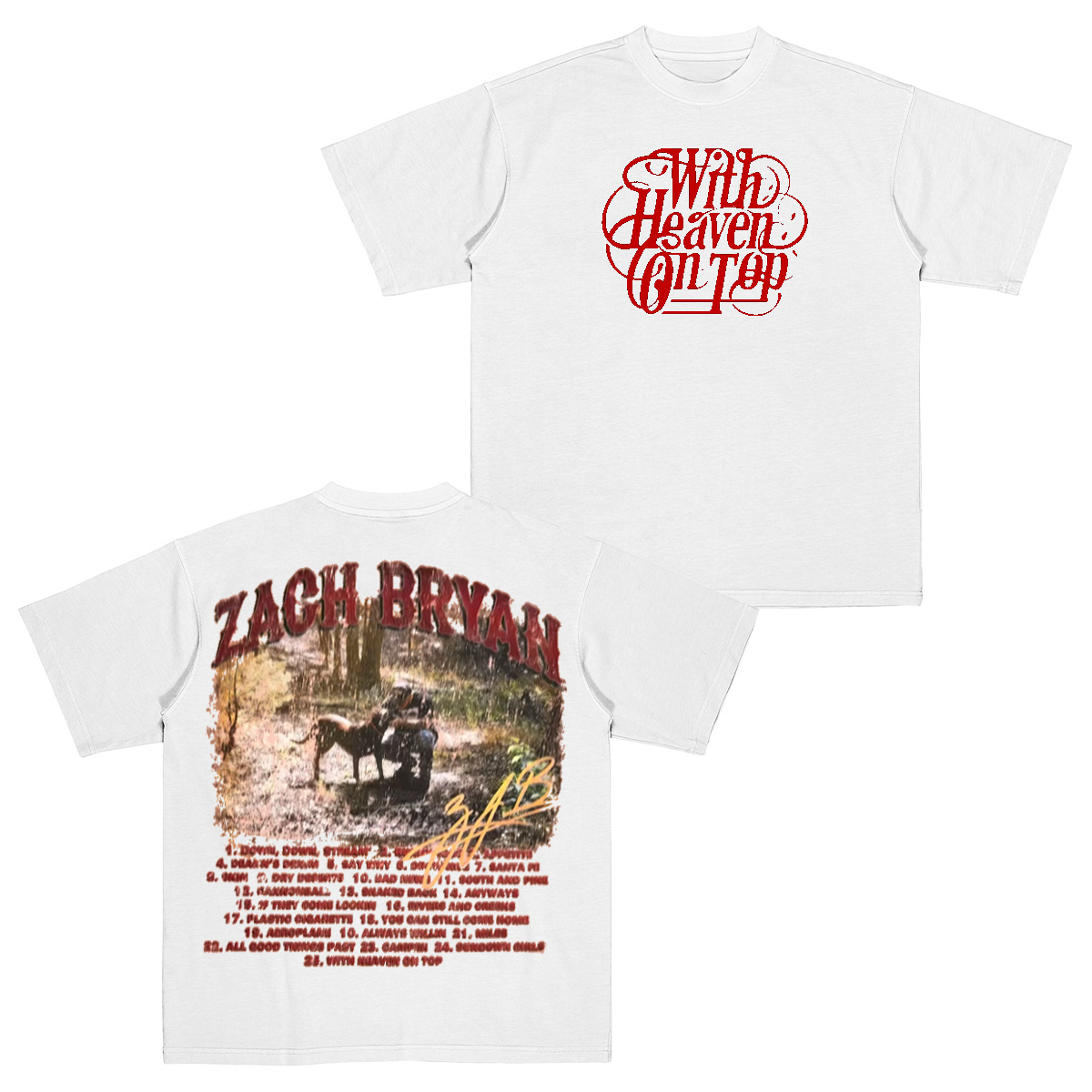 Zach Bryan Cotton Unisex T-shirt