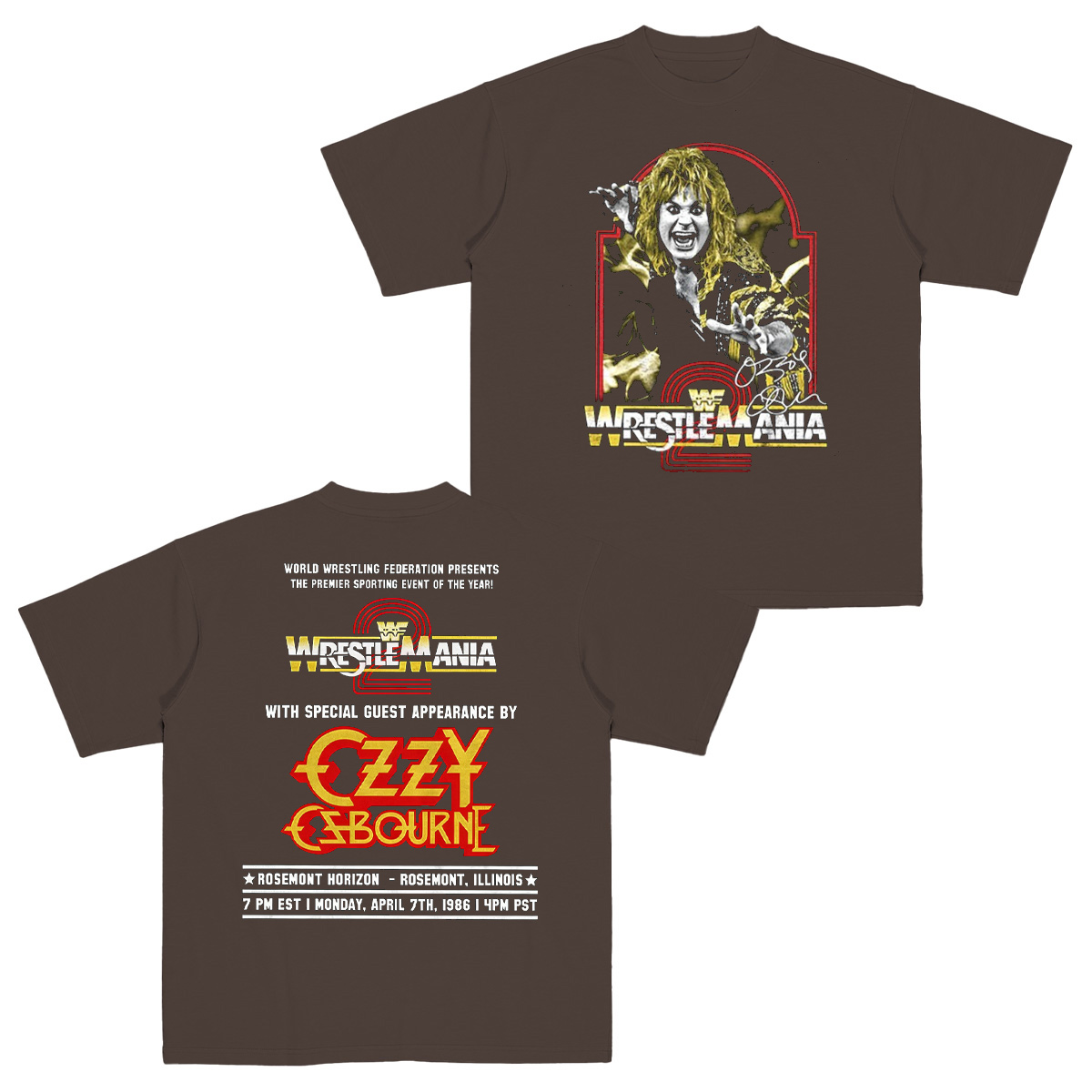 Ozzy Osbourne Cotton Unisex T-shirt