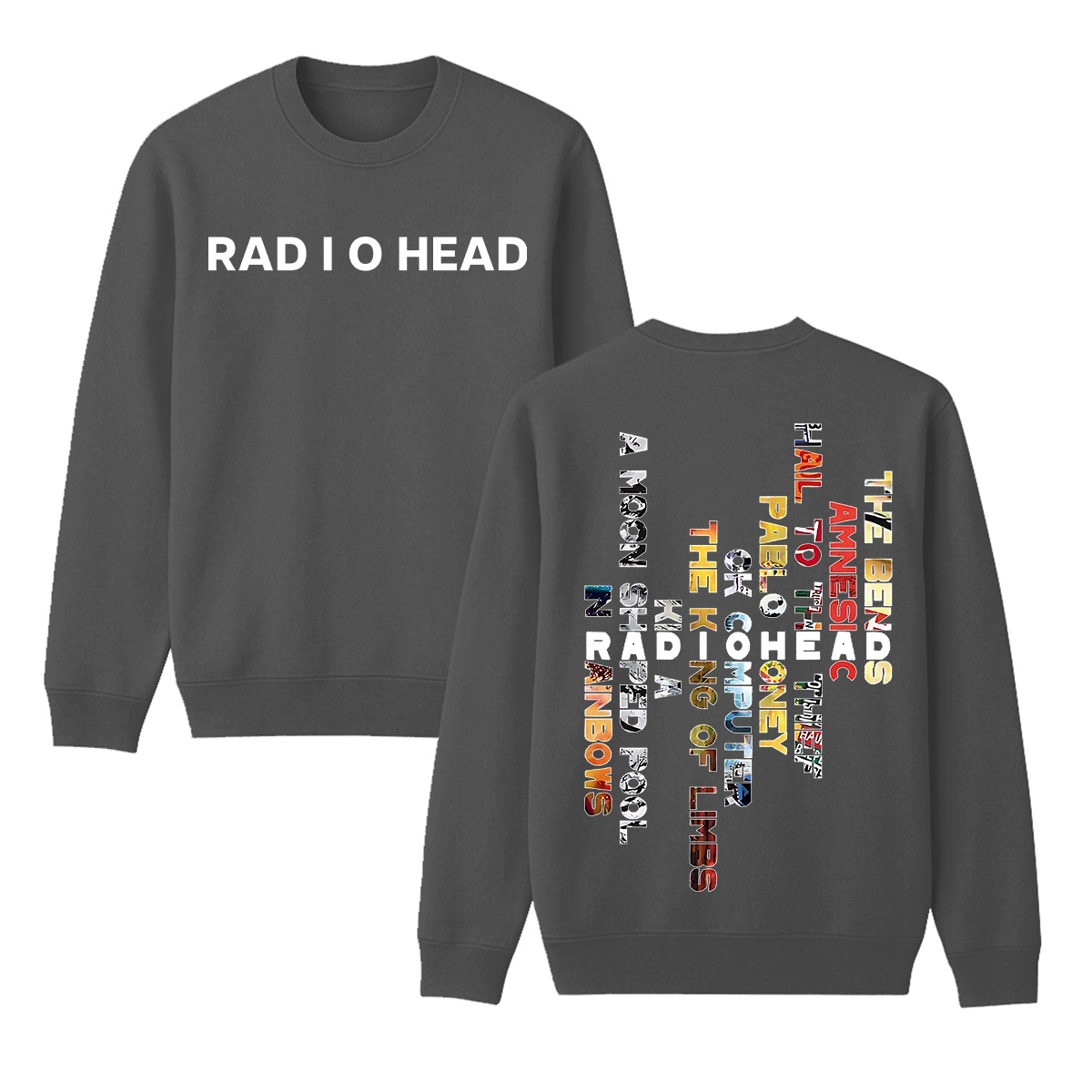 Radiohead Unisex Cotton Creneck Sweatshirt