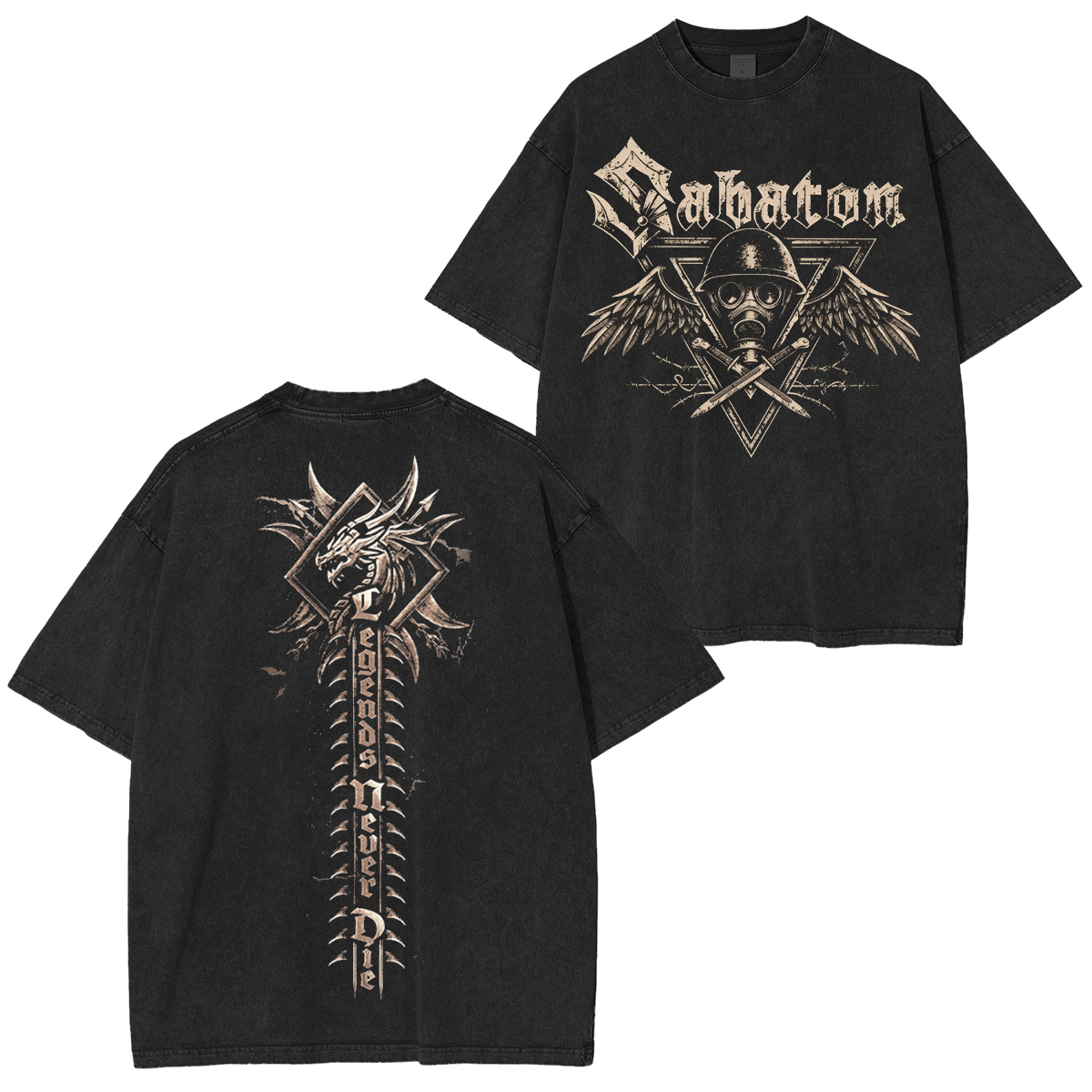 Sabaton Washed Unisex T-Shirt