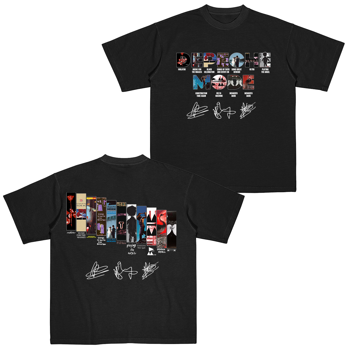 Depeche Mode Cotton Unisex T-shirt