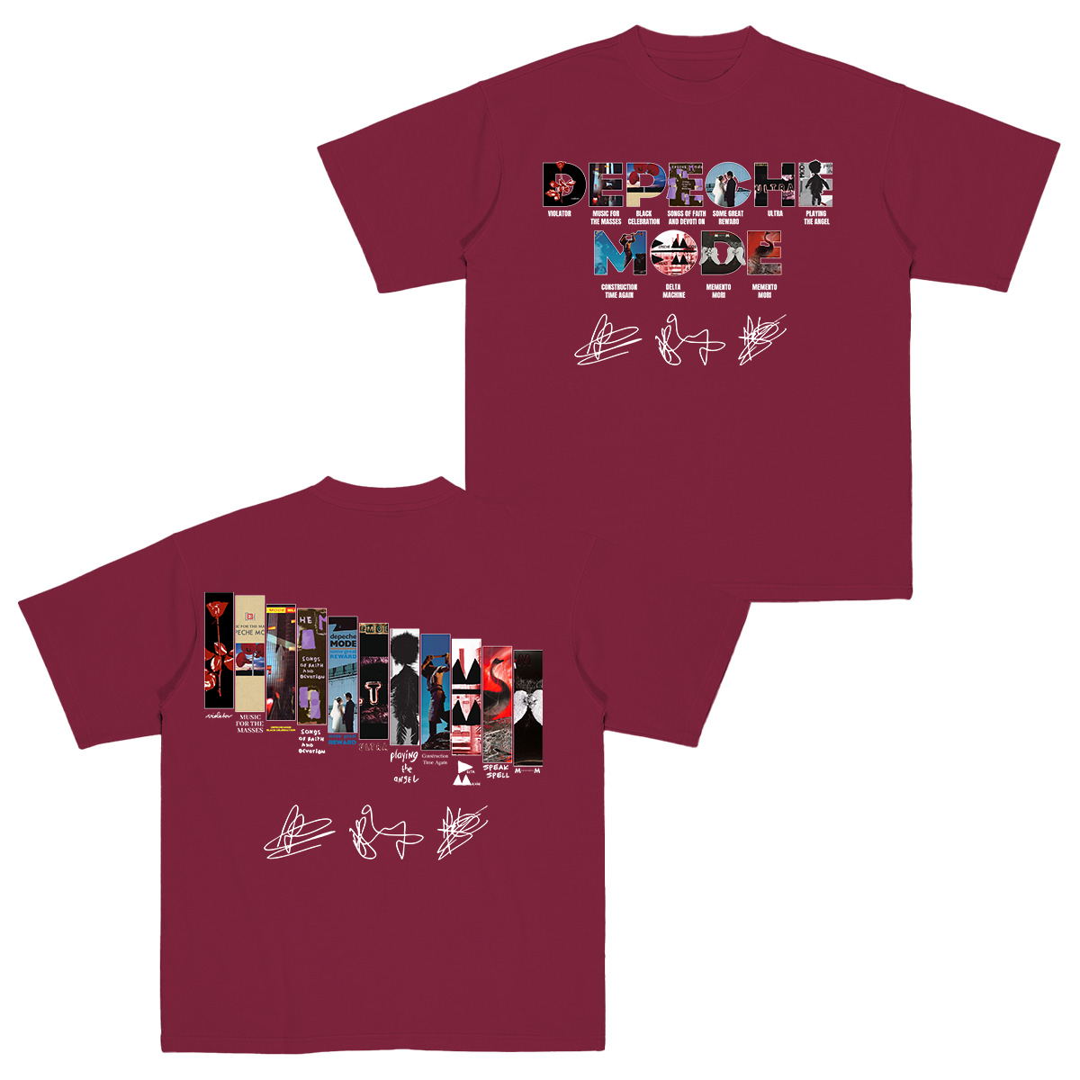 Depeche Mode Cotton Unisex T-shirt