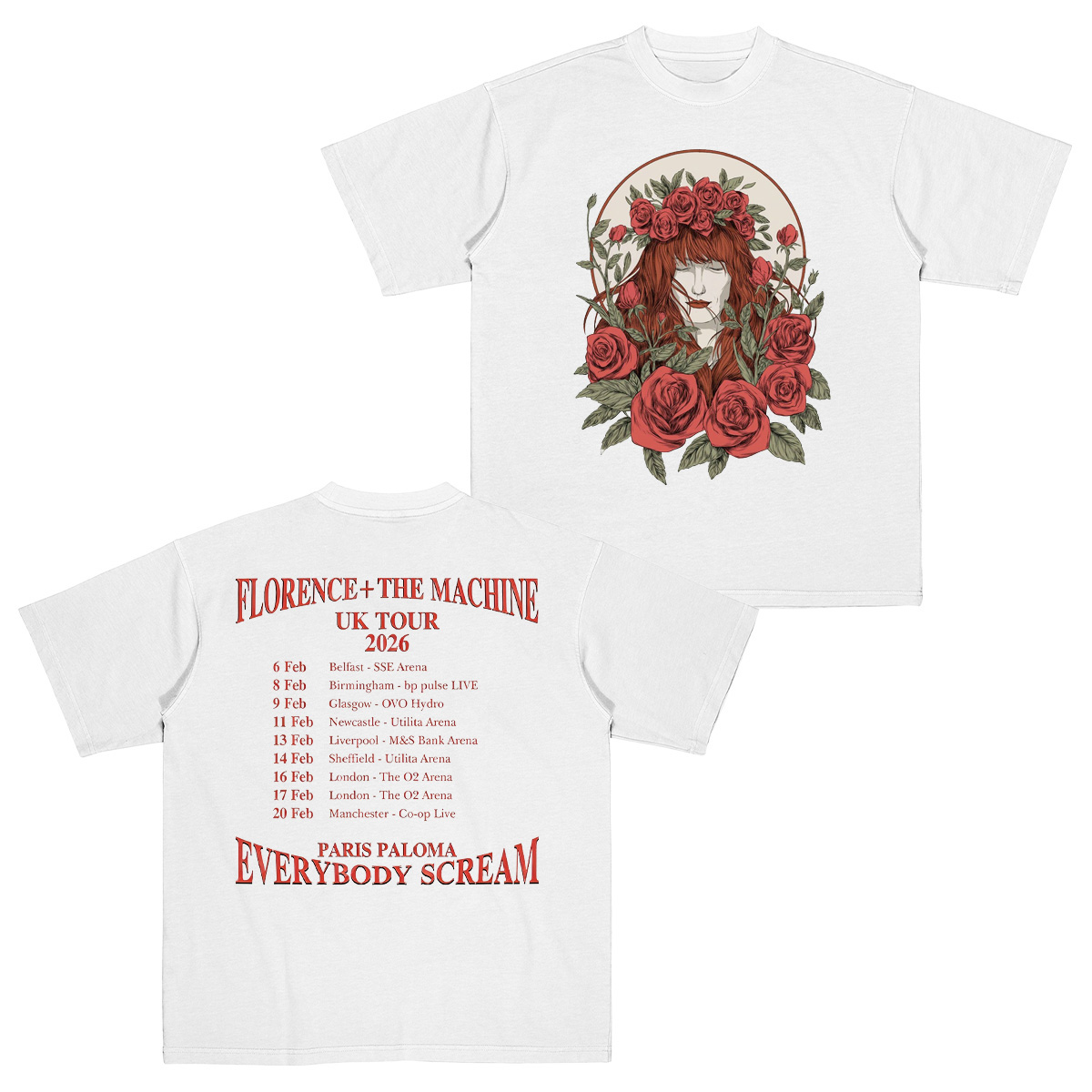 Florence + The Machine Cotton Unisex T-shirt