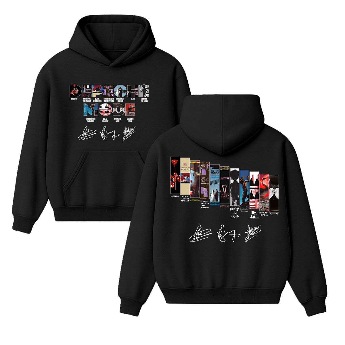 Depeche Mode Unisex Cotton Hoodie