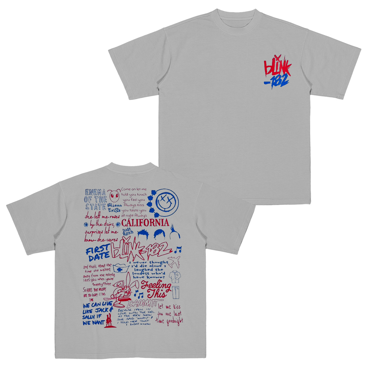 Blink 182 Cotton Unisex T-shirt