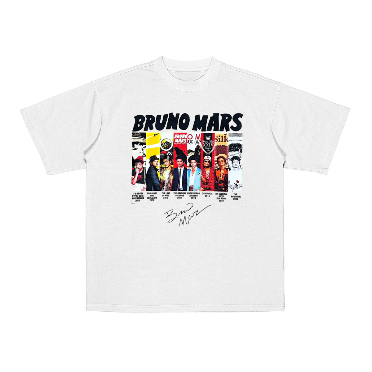 Bruno Mars Cotton Unisex T-shirt