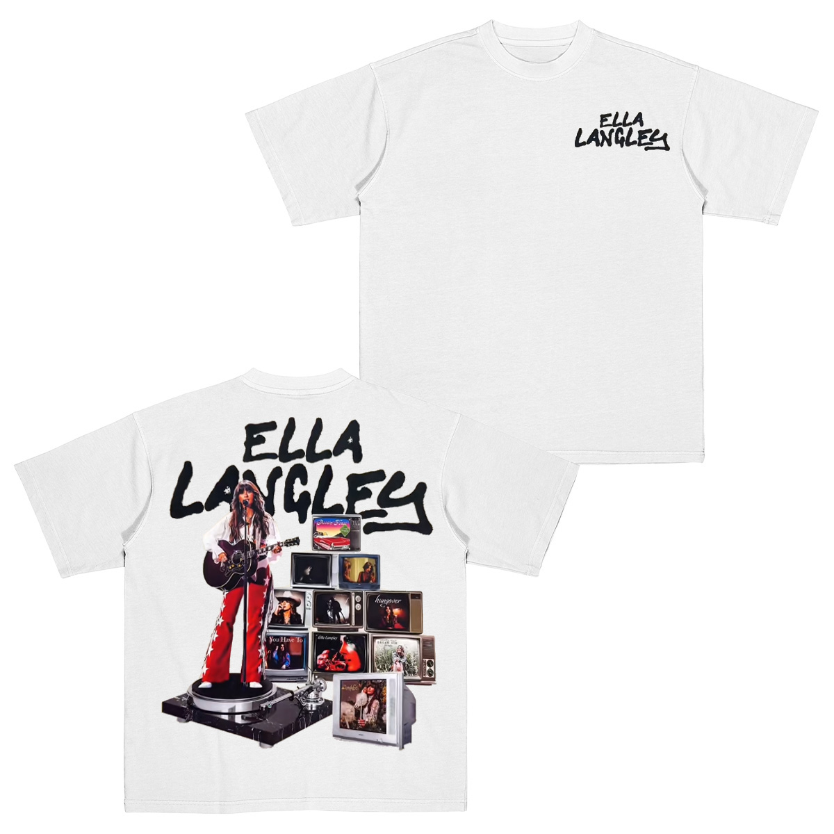 Ella Langley Cotton Unisex T-shirt
