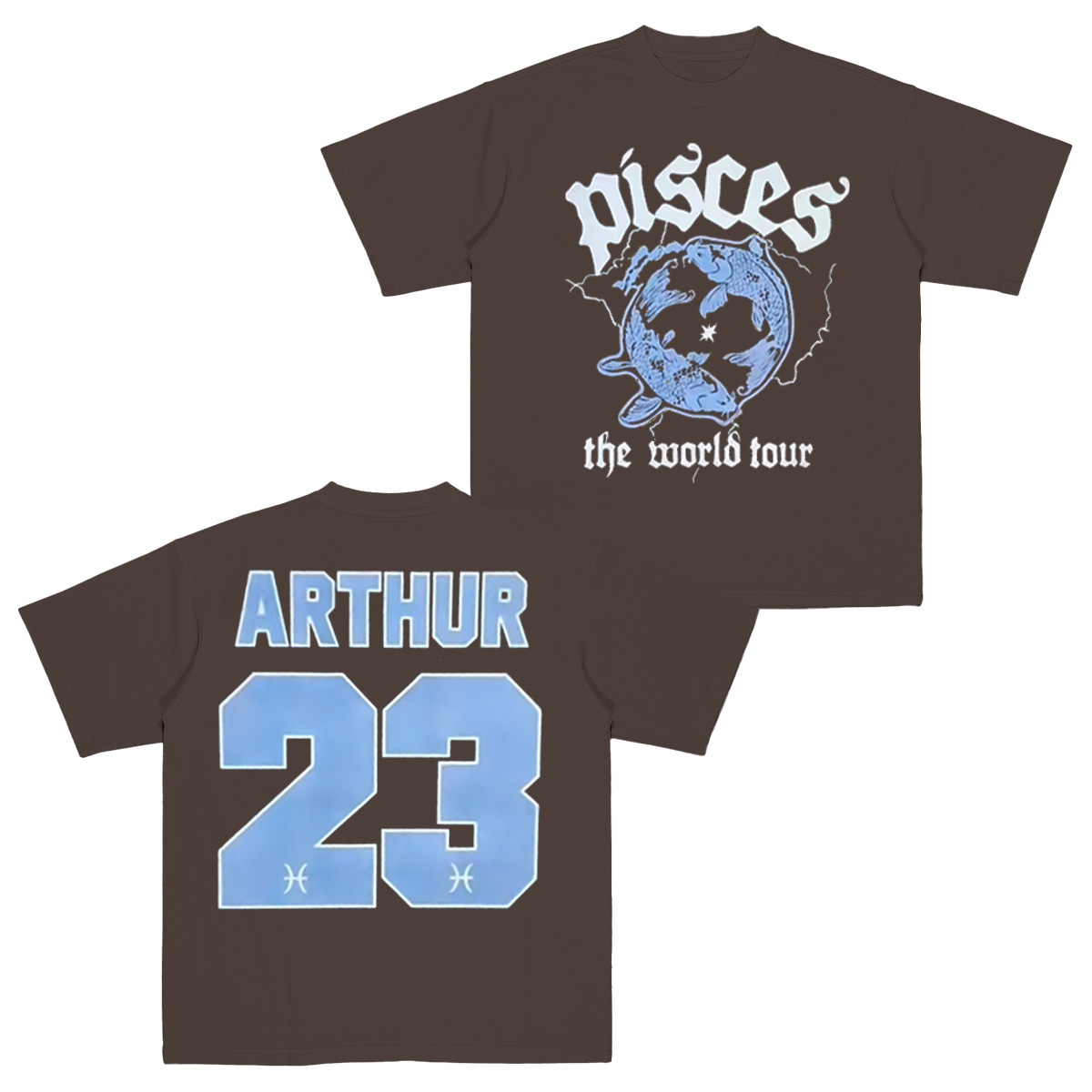 Pisces World Tour James Arthur Cotton Unisex T-shirt