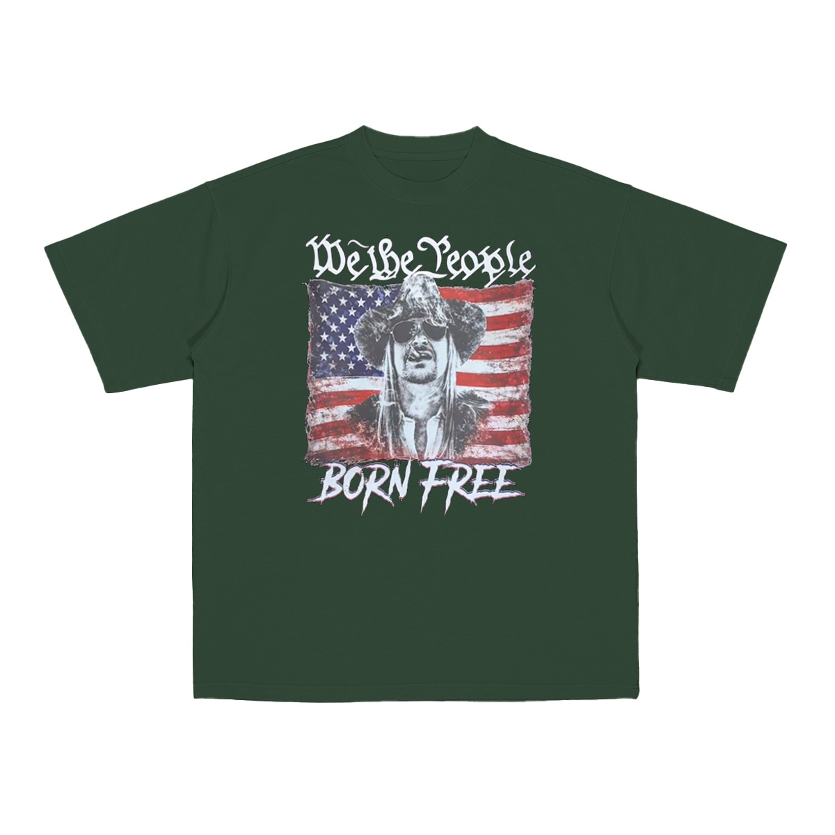 We The People Born Free Kid Rock Cotton Unisex T-shirt
