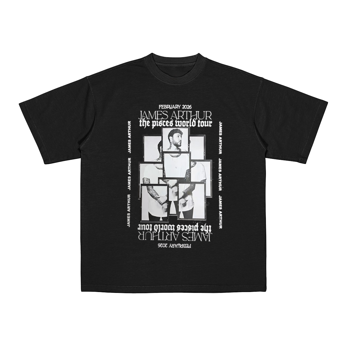 The Pisces World Tour James Arthur Cotton Unisex T-shirt