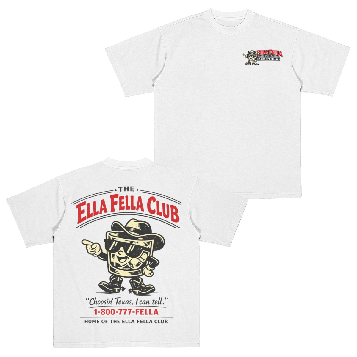The Ella Fella Club Ella Langley Cotton Unisex T-shirt