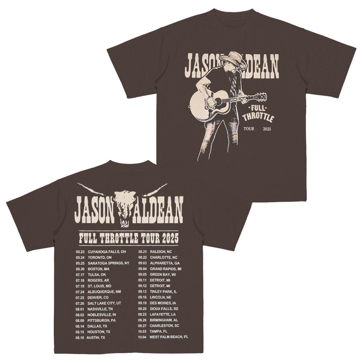 Jason Aldean Cotton Unisex T-shirt