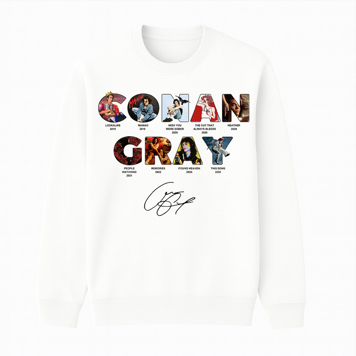 Conan Gray Unisex Cotton Creneck Sweatshirt