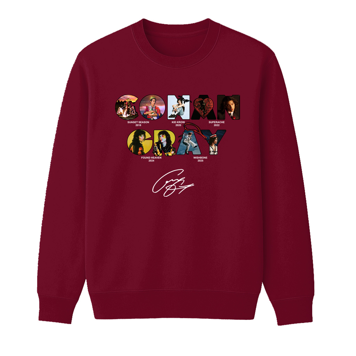 Conan Gray Unisex Cotton Creneck Sweatshirt