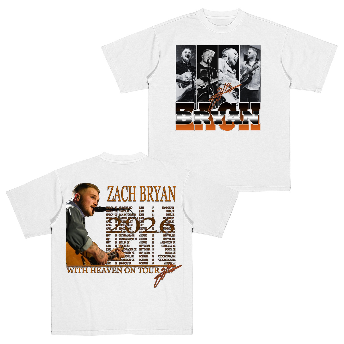 Zach Bryan Cotton Unisex T-shirt