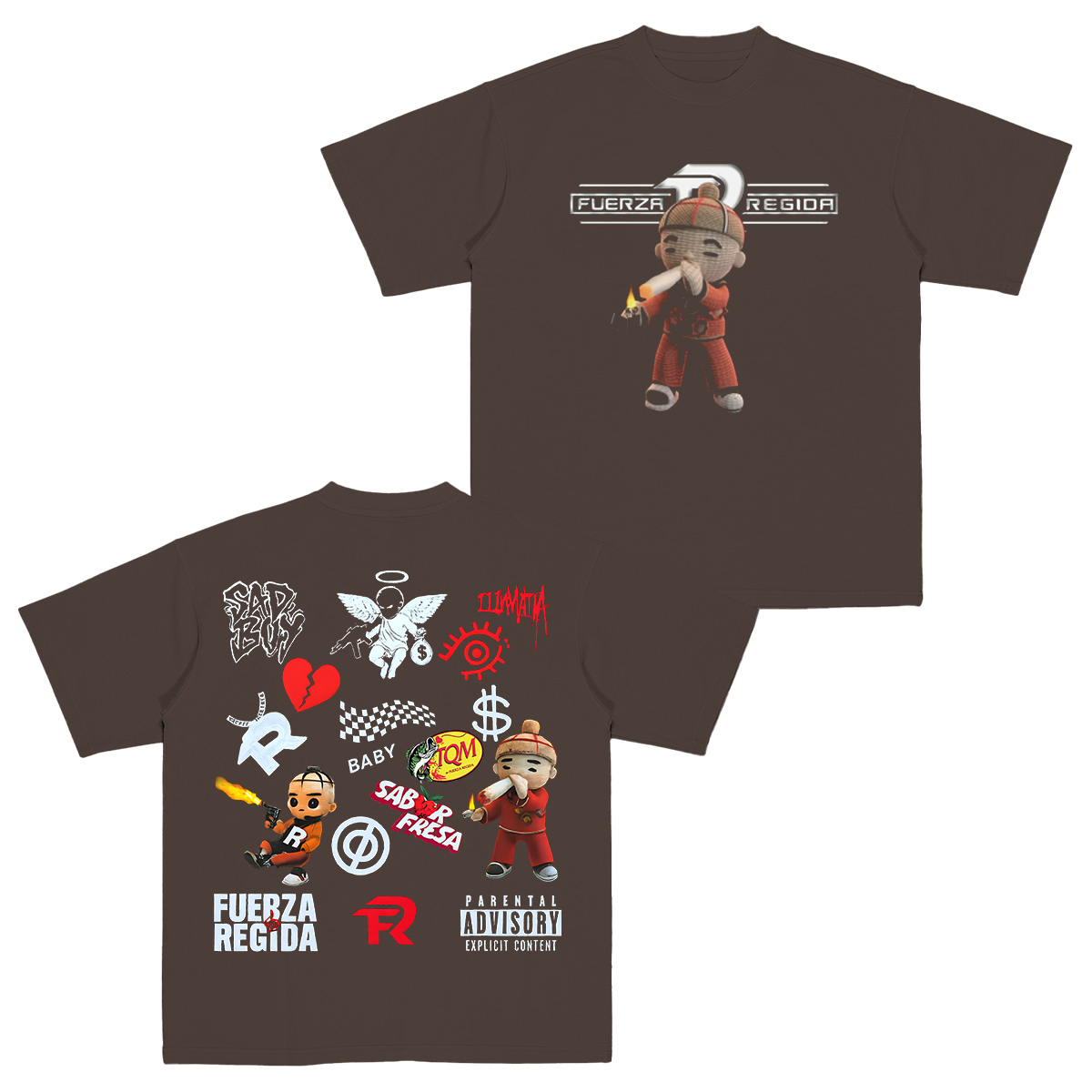 Fuerza Regida 111xpantia Cotton Unisex T-shirt