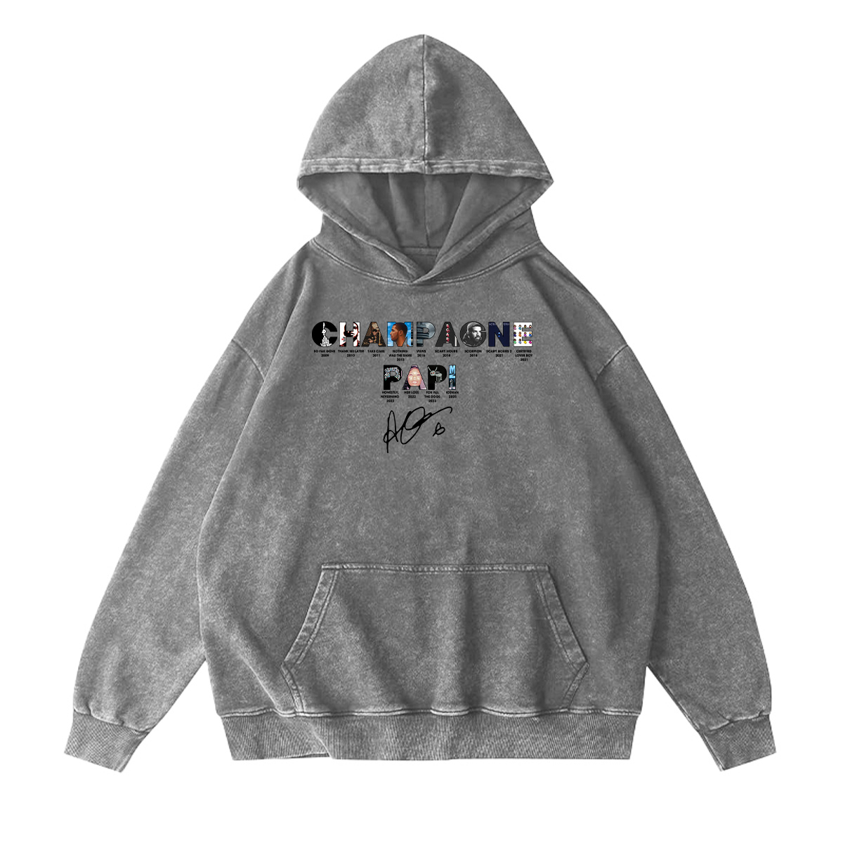 Drake Unisex Washed Hoodie