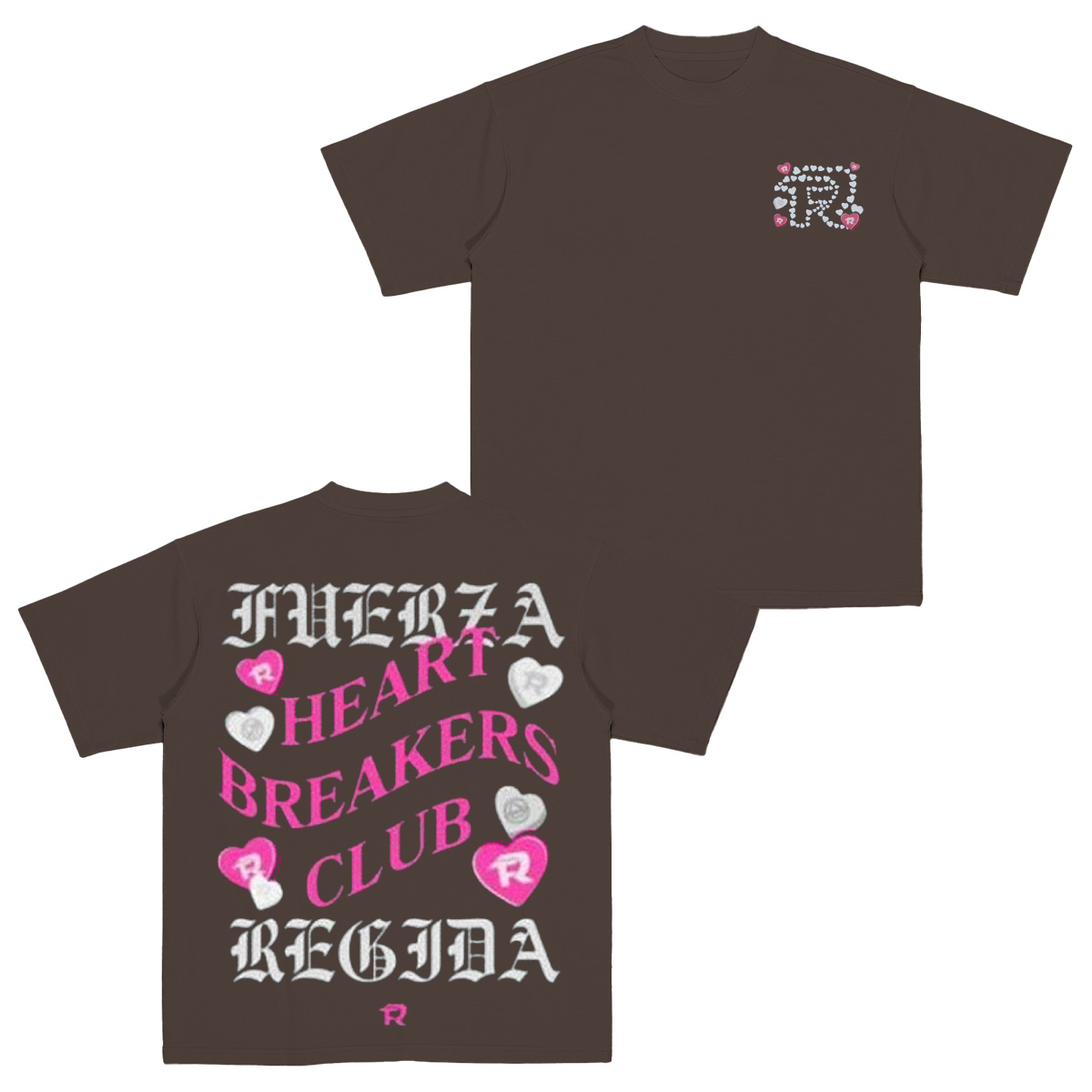 Fuerza Regida Heart Breakers Club Cotton Unisex T-shirt